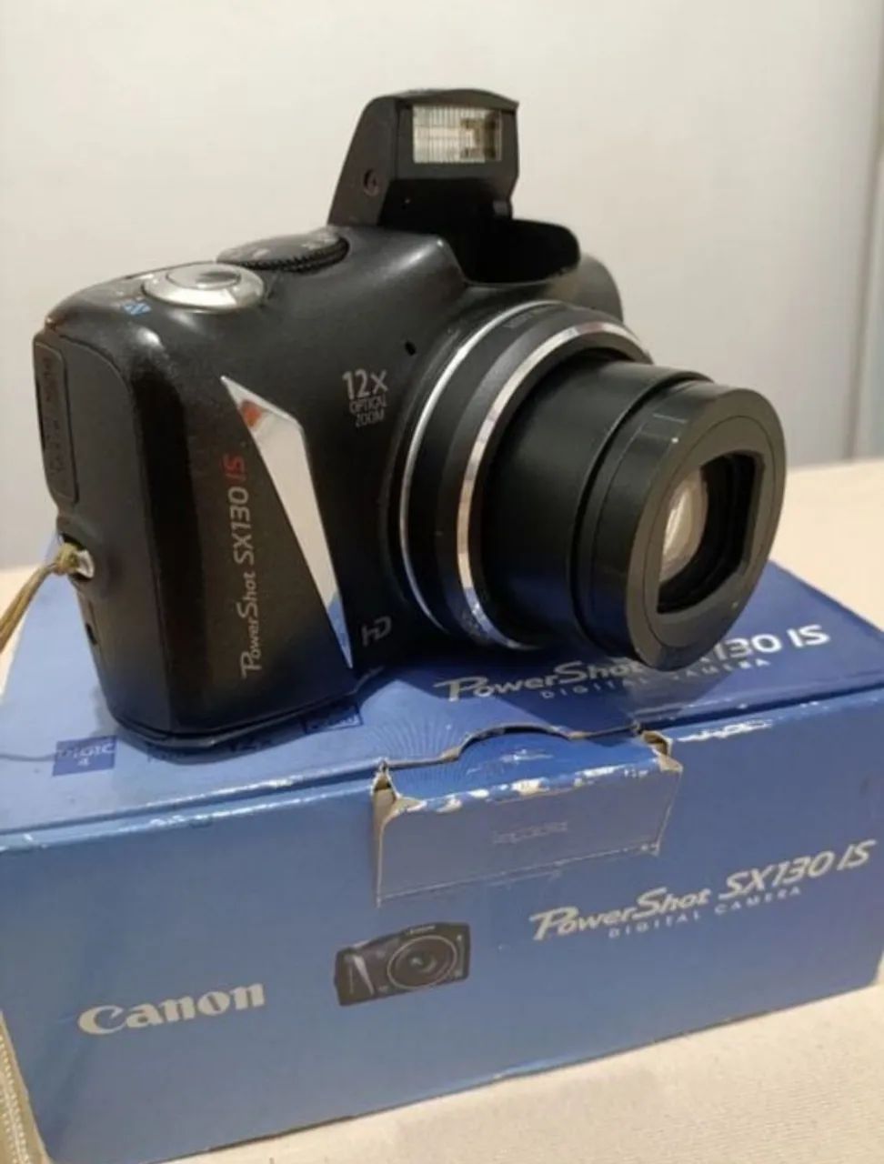 Canon PowerShot SX130 IS 本体　中古 câmera digital canon powershot sx130 is(na caixa) - Câmeras e