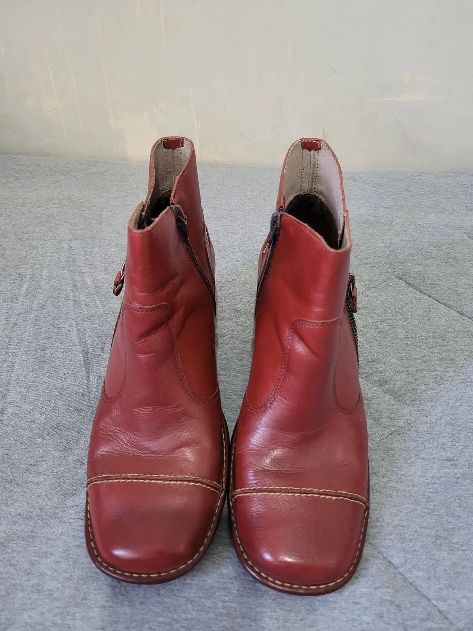 Bota Red - couro - Foto 5