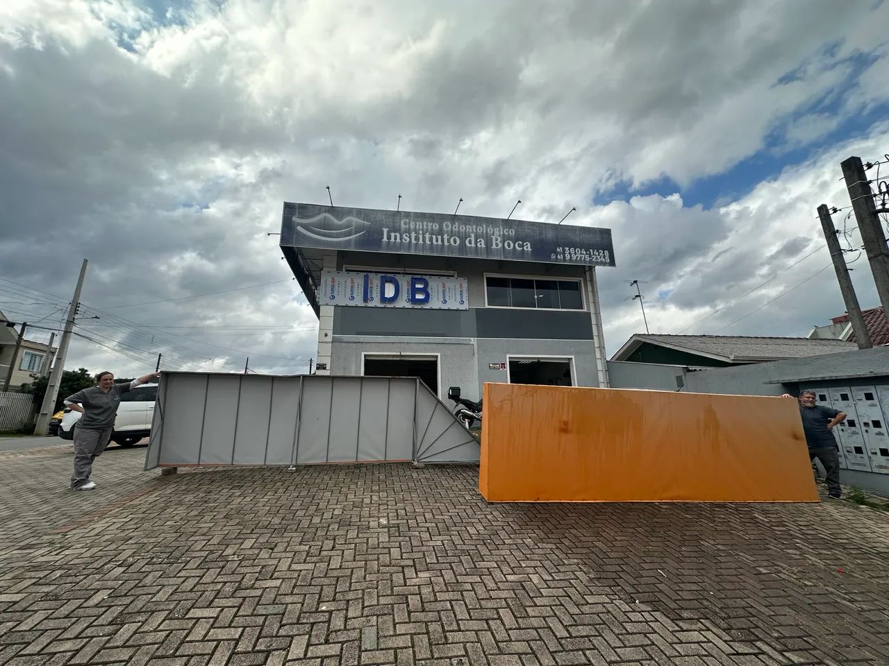 2 Toldos Comerciais 5x1,5m Com Estrutura de Alumínio - Grande e Resistente