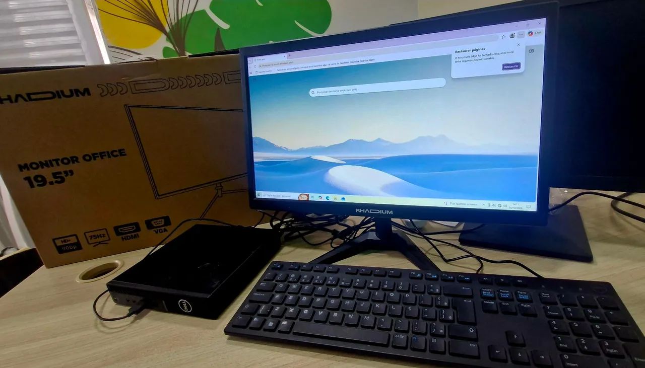 Mini CPU Dell Intel Completo DDR4 SSD entrego parcelo leia  - Foto 4