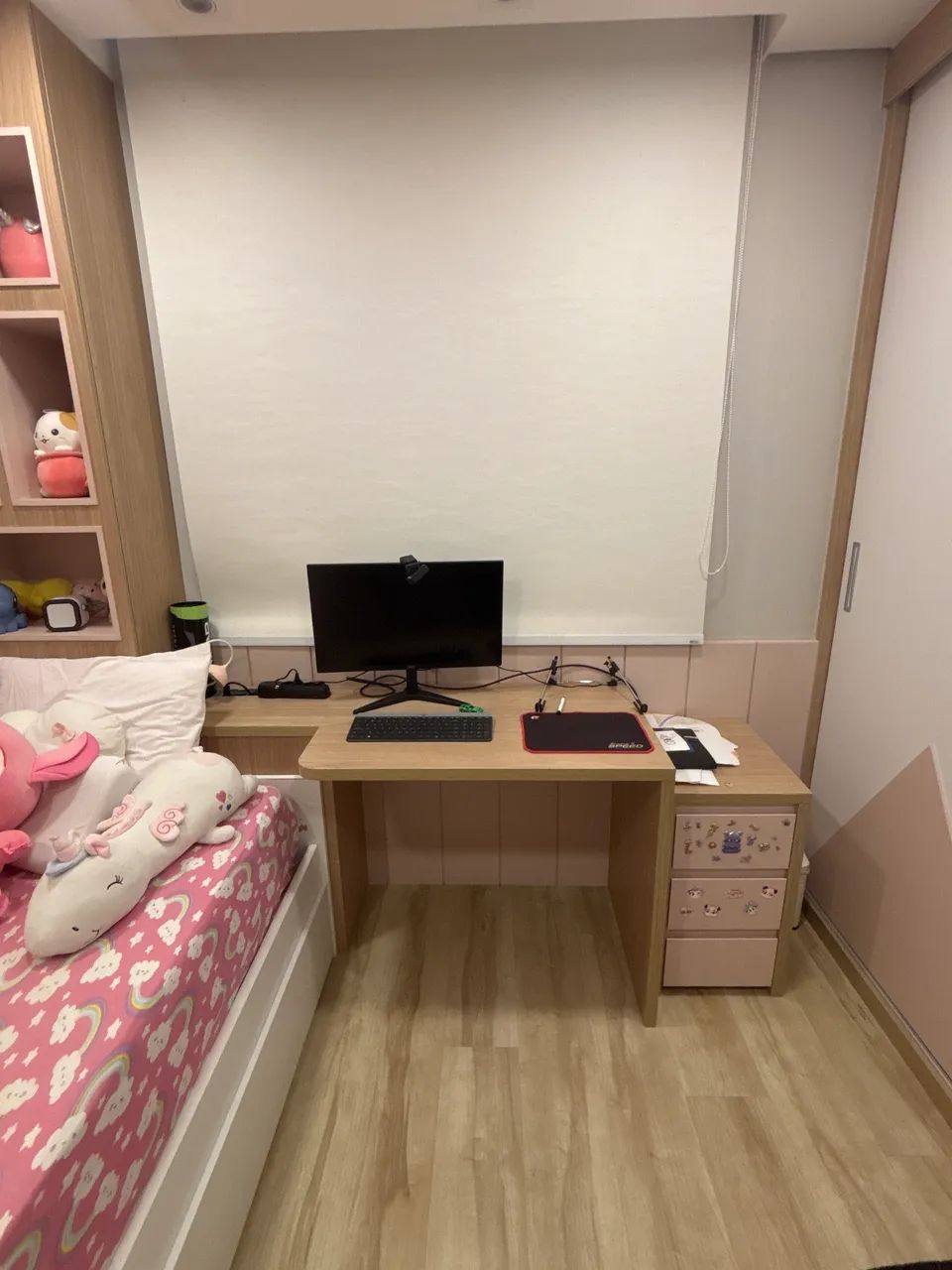 Kit armário, cômoda e nicho quarto infantil - Foto 3