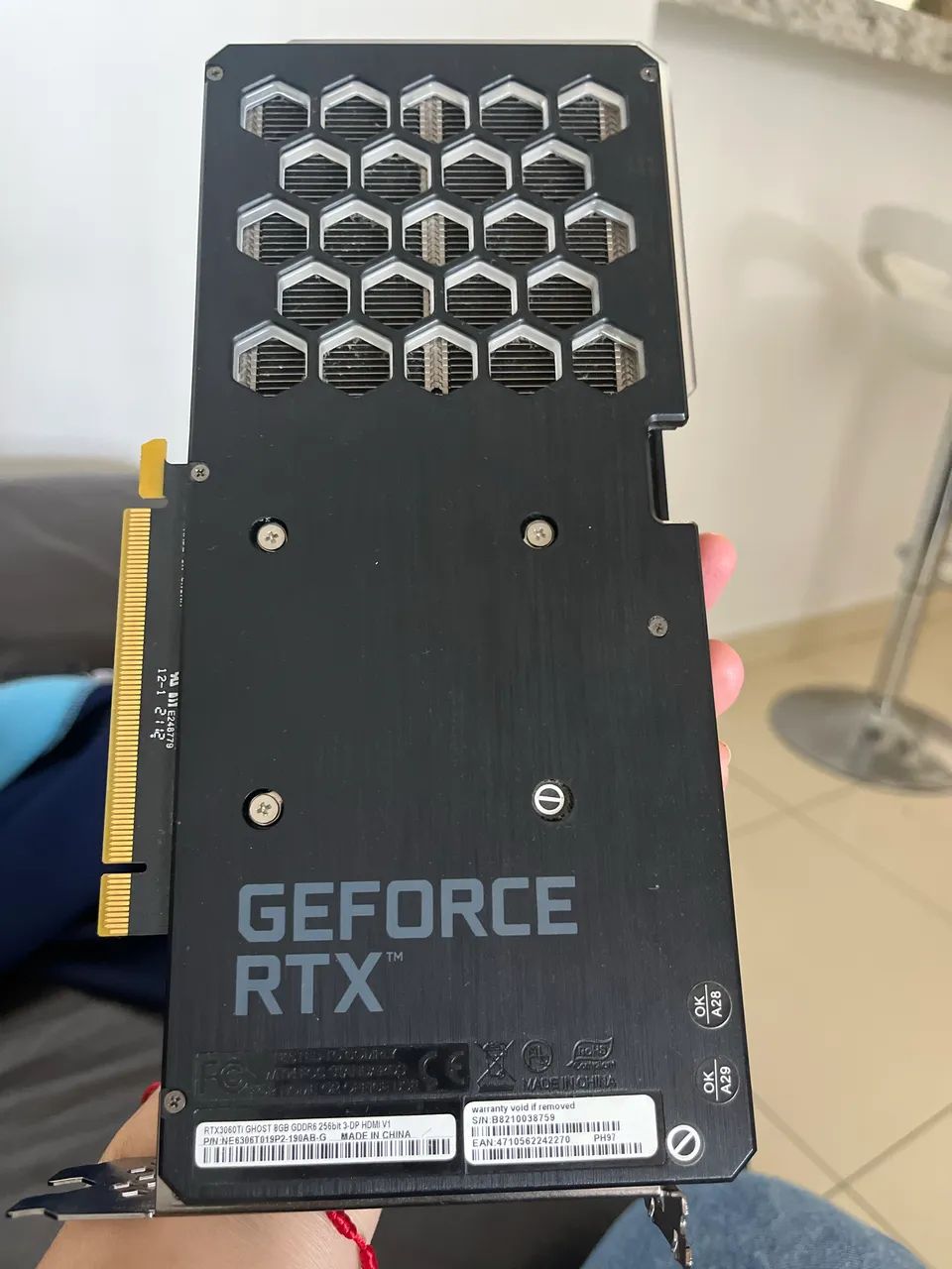 Vendo placa de vídeo GeForce Rtx ghost 8gb - Foto 2
