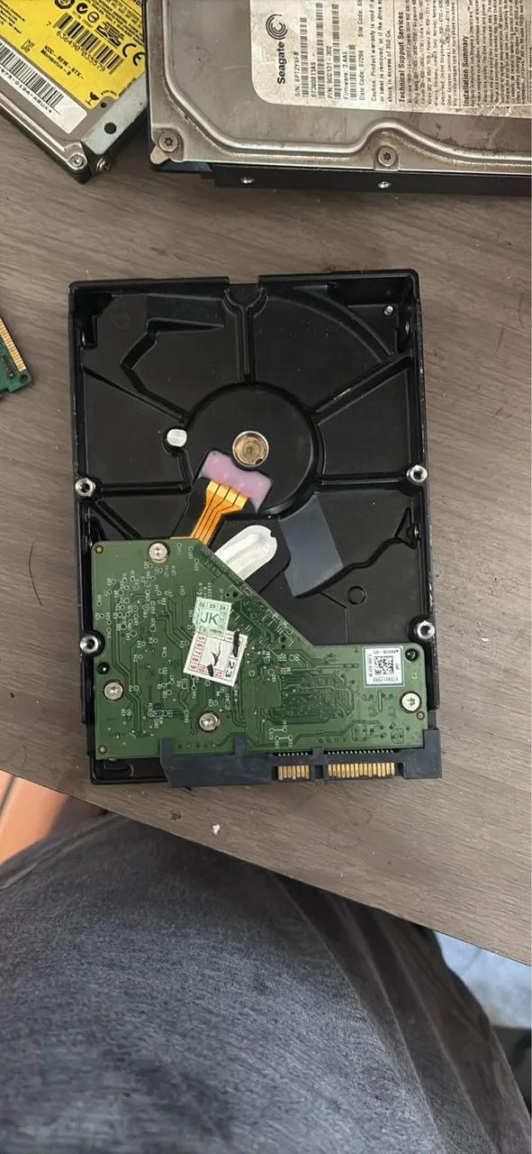 Hd de 1 tb com erro 