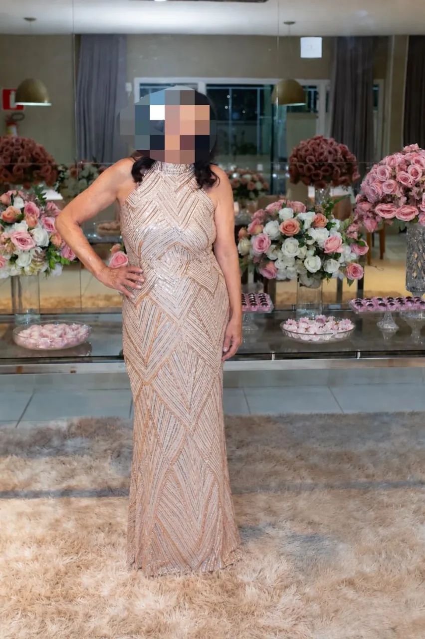 Vestido rose madrinha - Foto 2