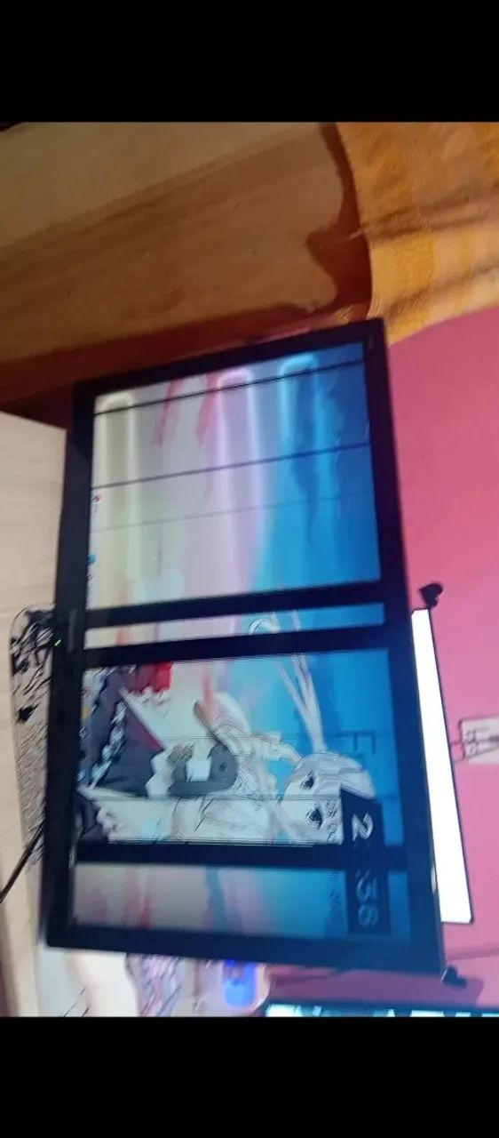 TV Panasonic 32 Polegadas LCD - Liga, com Defeito na Tela - Foto 3