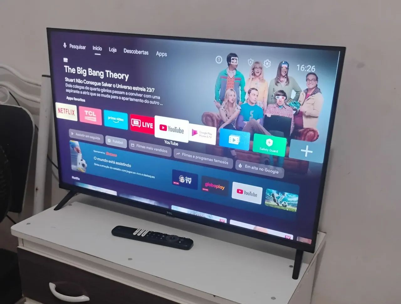 Vendo smartv 32 polegadas TCL HDMI Android seminova bairro granja Lisboa  - Foto 5