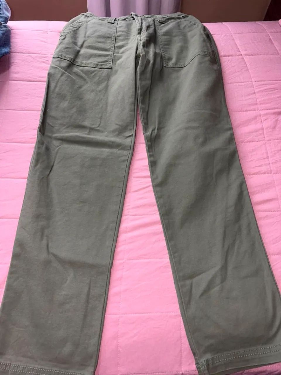 Calça U.S Polo verde militar  - Foto 5