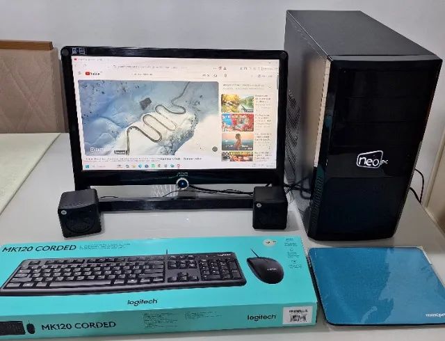 Computador Completo intel i3 3240 | 8GB memória | SSD 480GB | Monitor AOC 18,5" Windows 11 - Foto 3