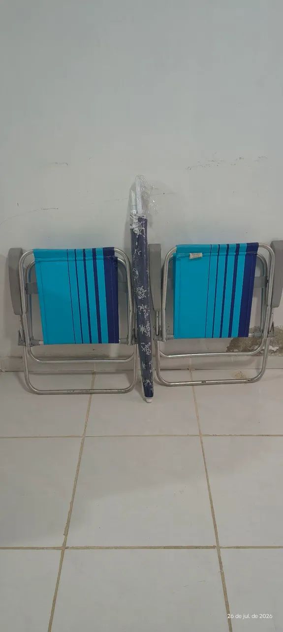 Kit Cadeira de praia
