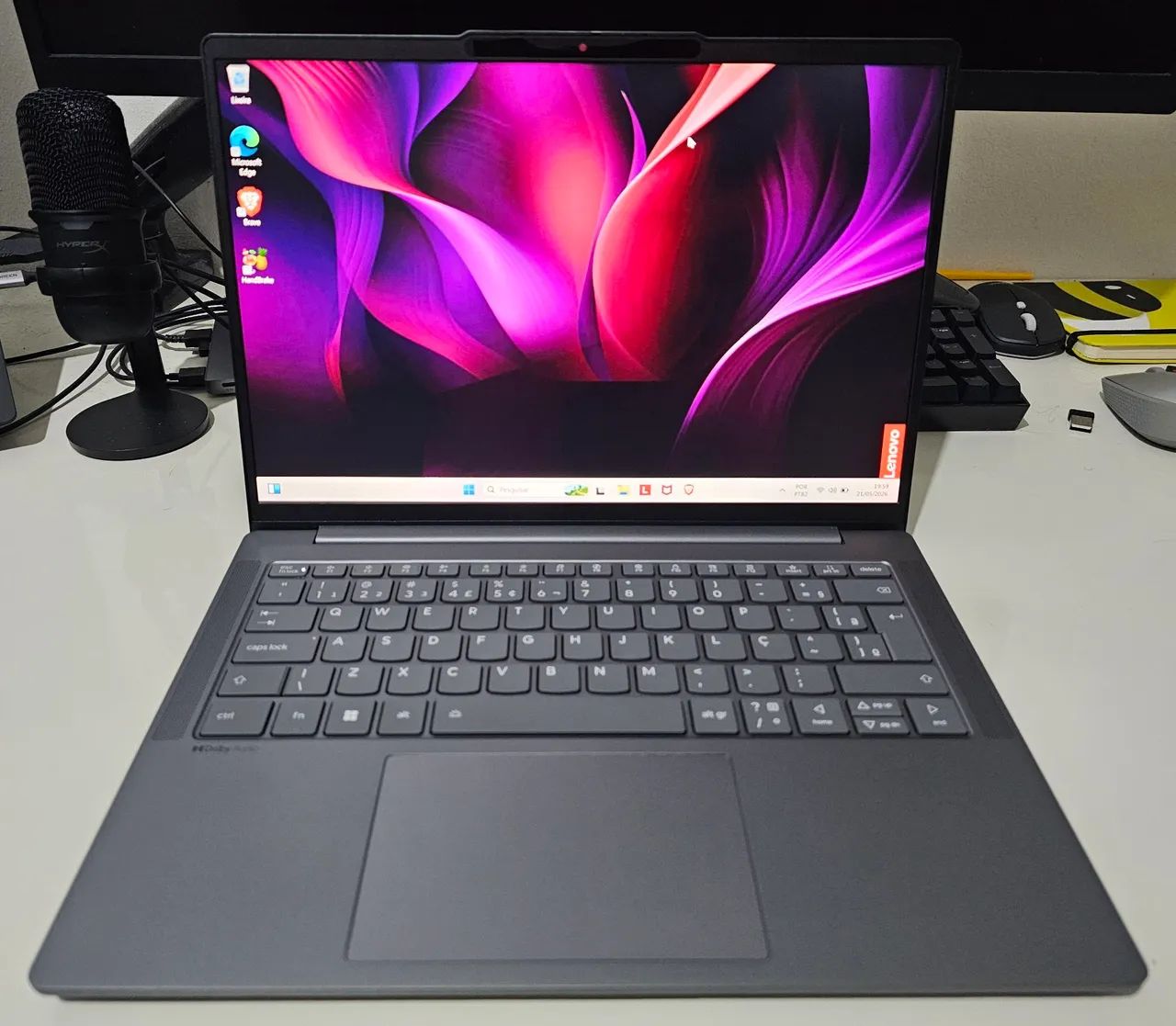 Notebook Lenovo IdeaPad Slim 5 Ryzen AI 7 350, 16GB, SSD 512GB, 14