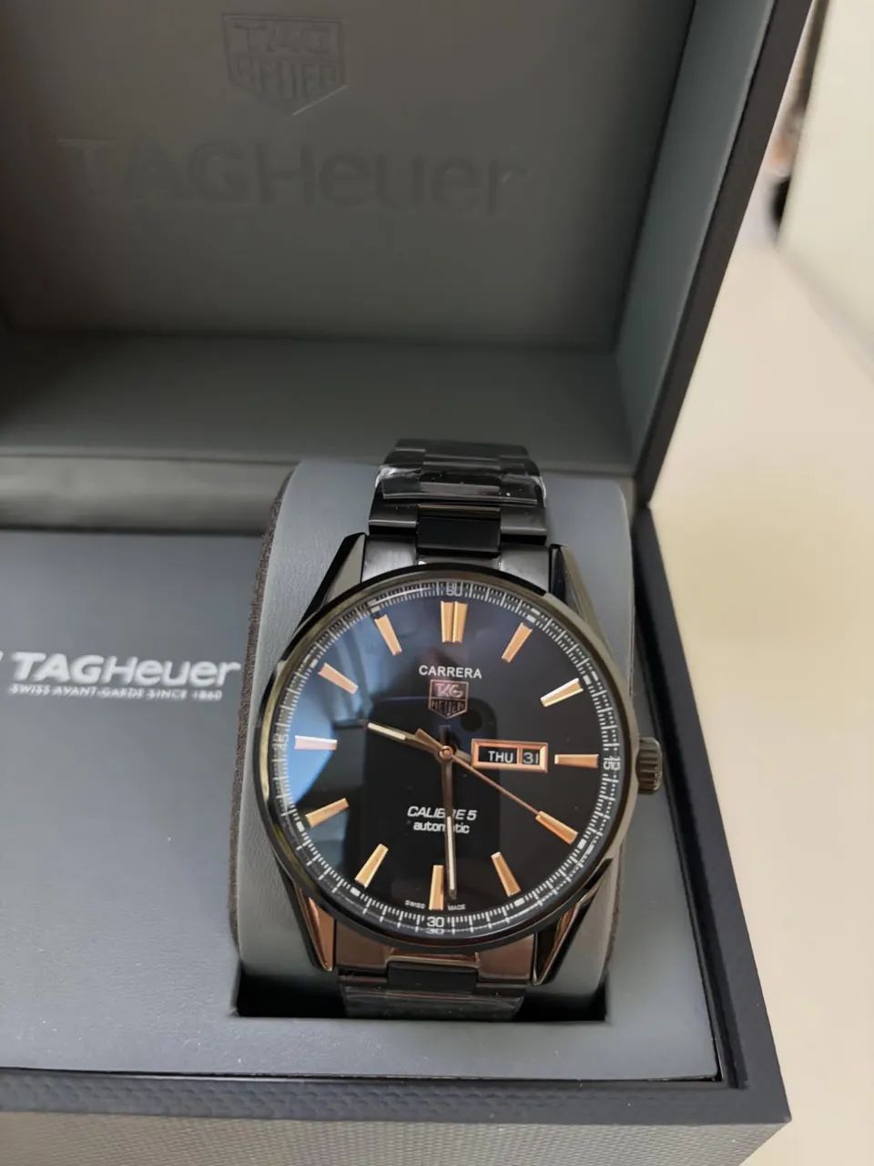 Relógio TAG Heuer Carrera Calibre 5 Day-Date