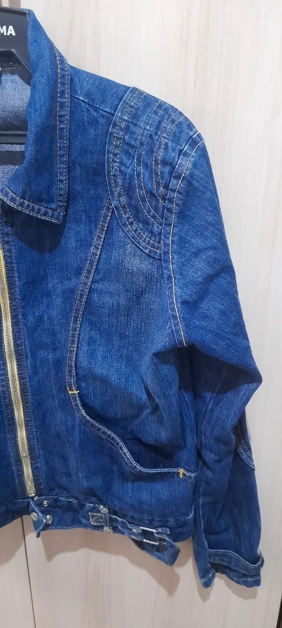 Jaqueta G jeans mucs feminina elastano  - Foto 2