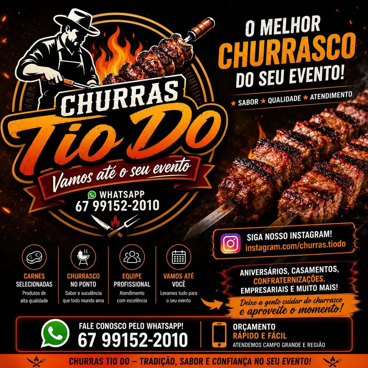 CHURRAS TIO DO - CHURRASCO NO SEU EVENTO!