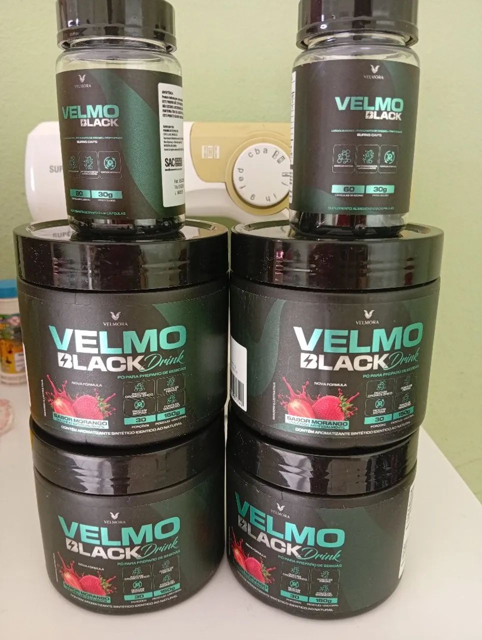 Kit Velmo Black drink  - Foto 2