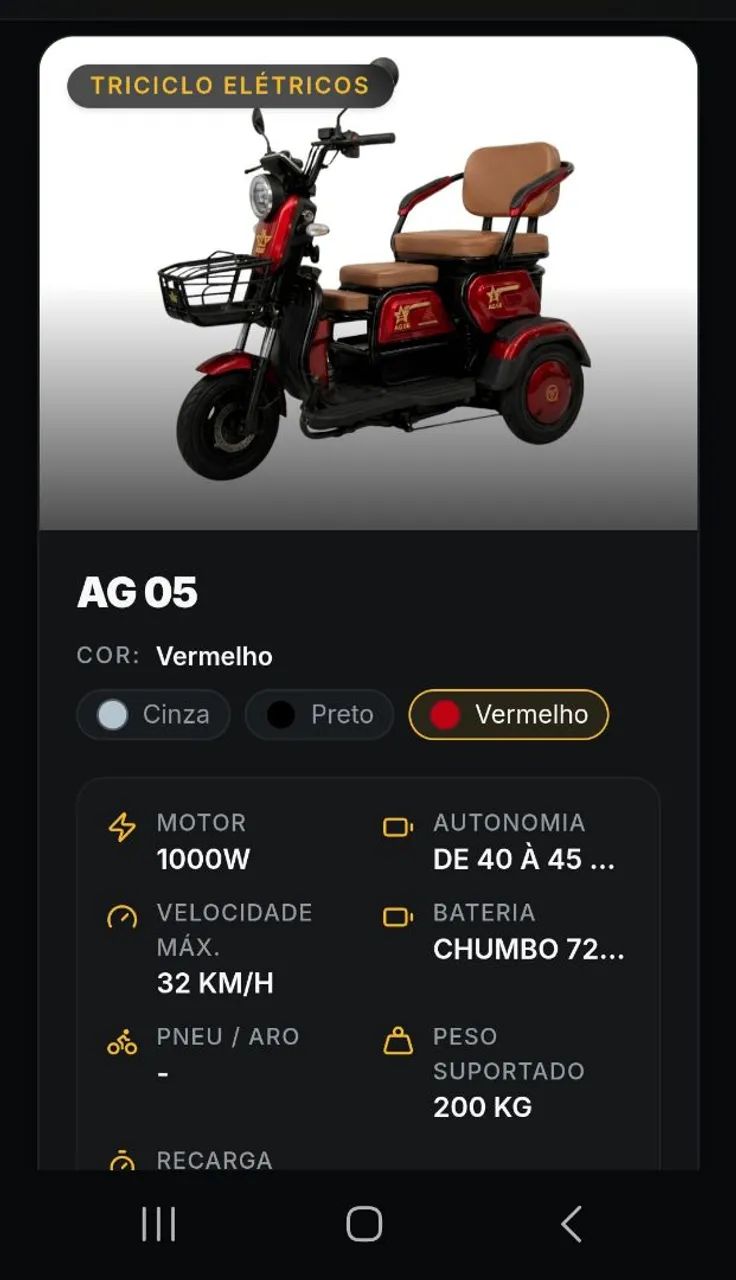 Tricicloeletrico AG 05  - Foto 2