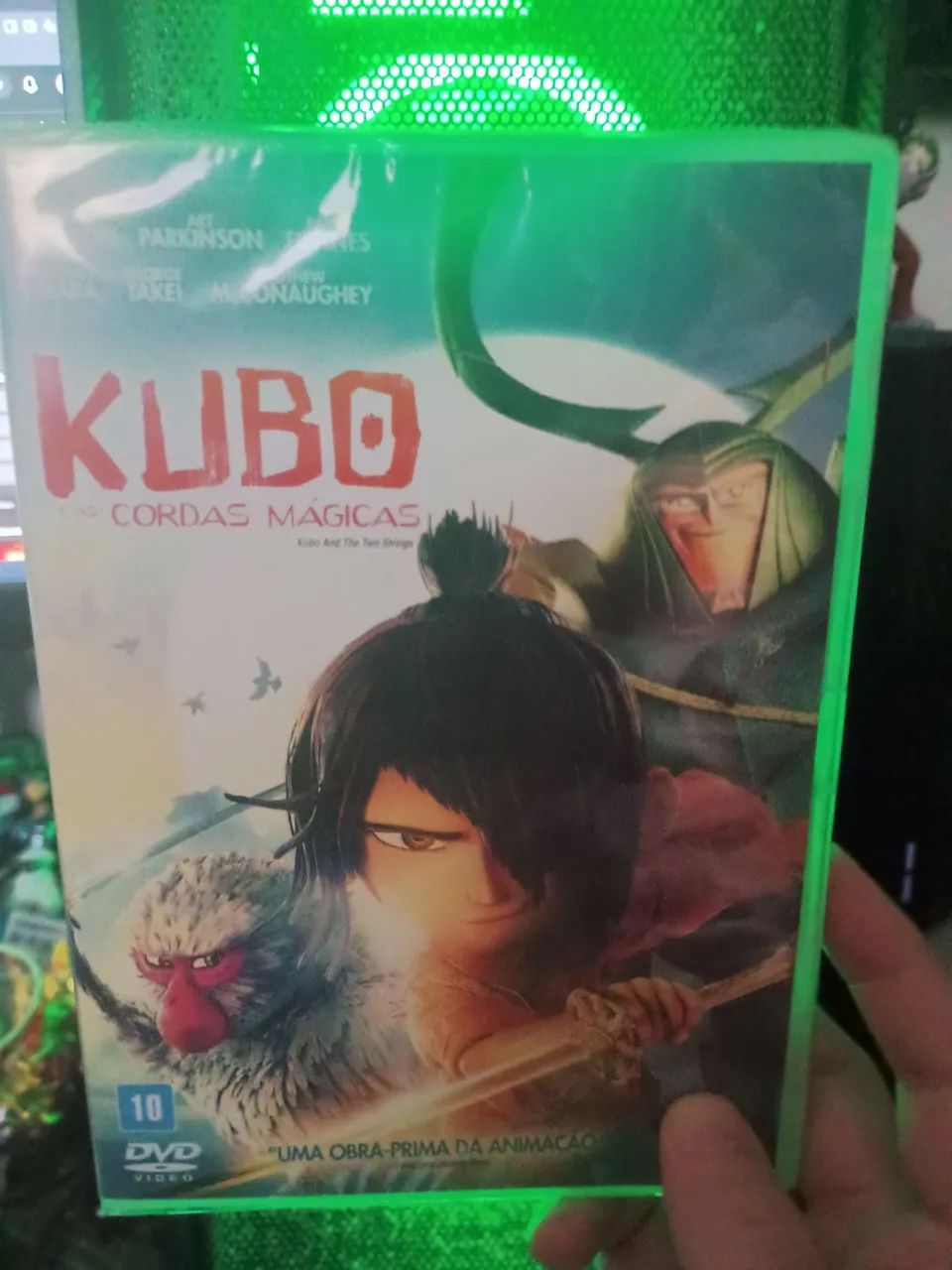 Kubo e as cordas mágicas dvd original lacrado