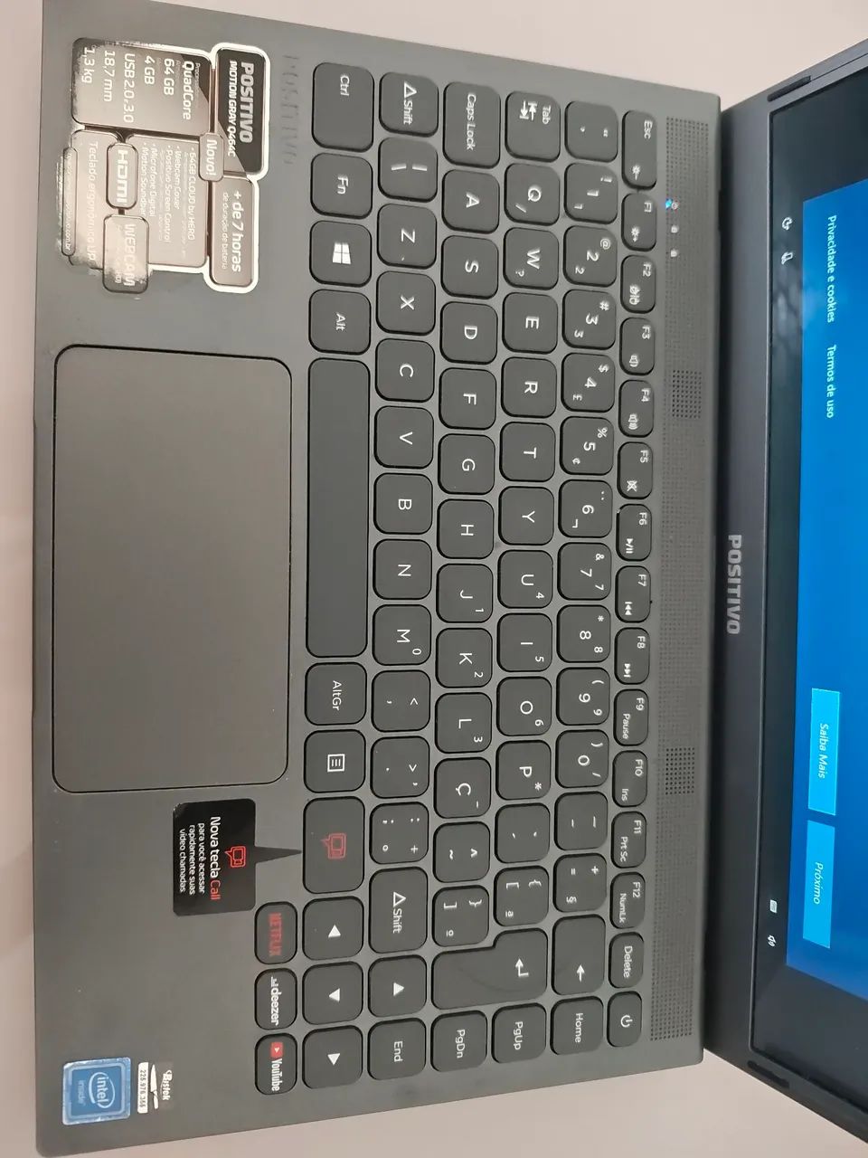 Notebook Motion Gray Q464C - Foto 2