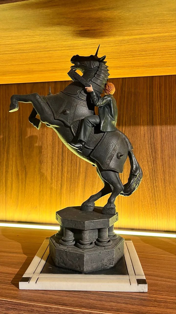 Ron Weasley at the Wizard Chess Deluxe - 1/10 - Iron Studios / Harry Potter  - Foto 3