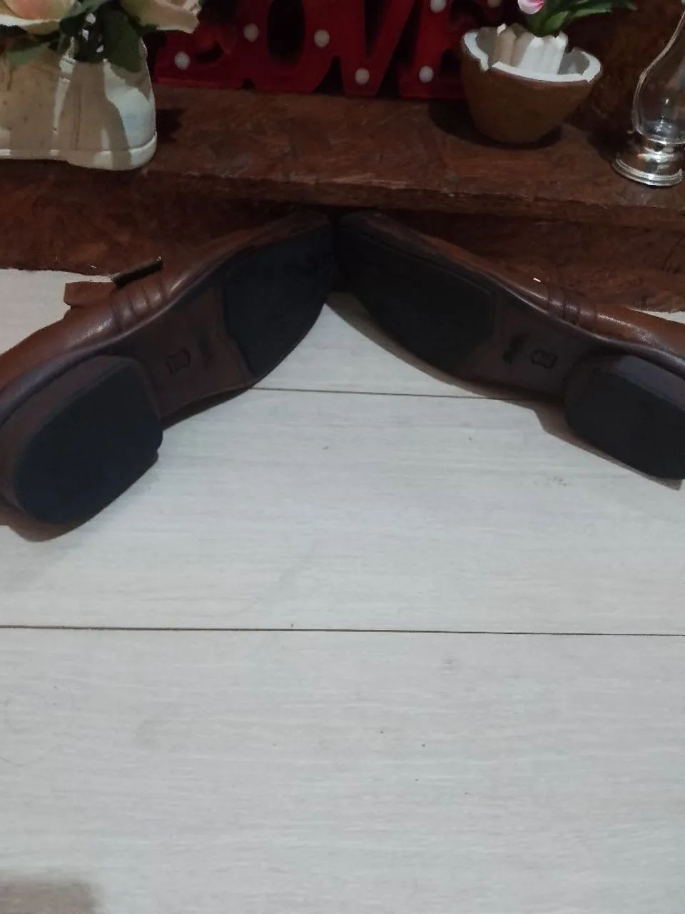 Sapato Milano em couro legítimo n°43 - Foto 5
