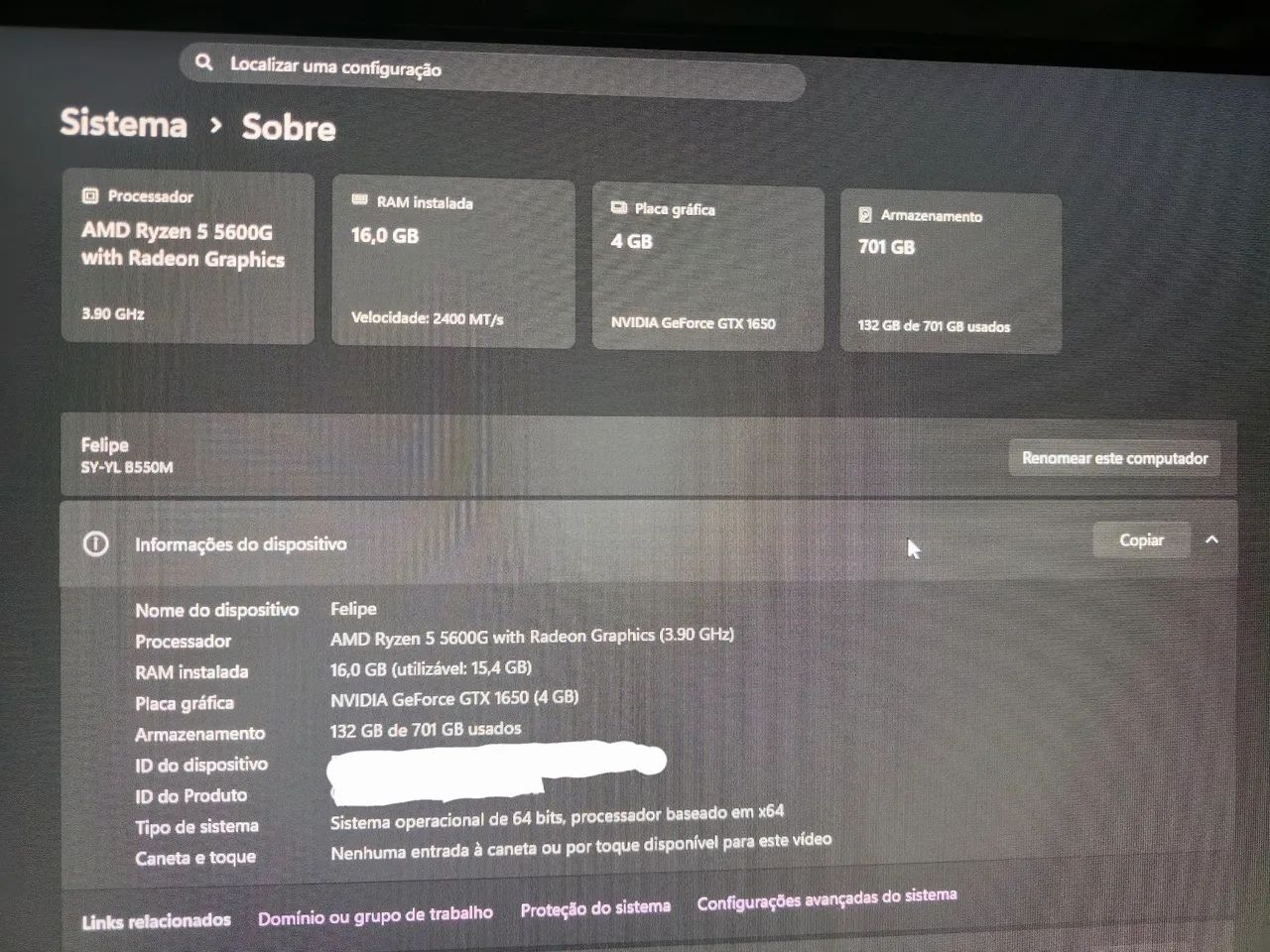 Pc gamer + Monitor + acessórios - Foto 5