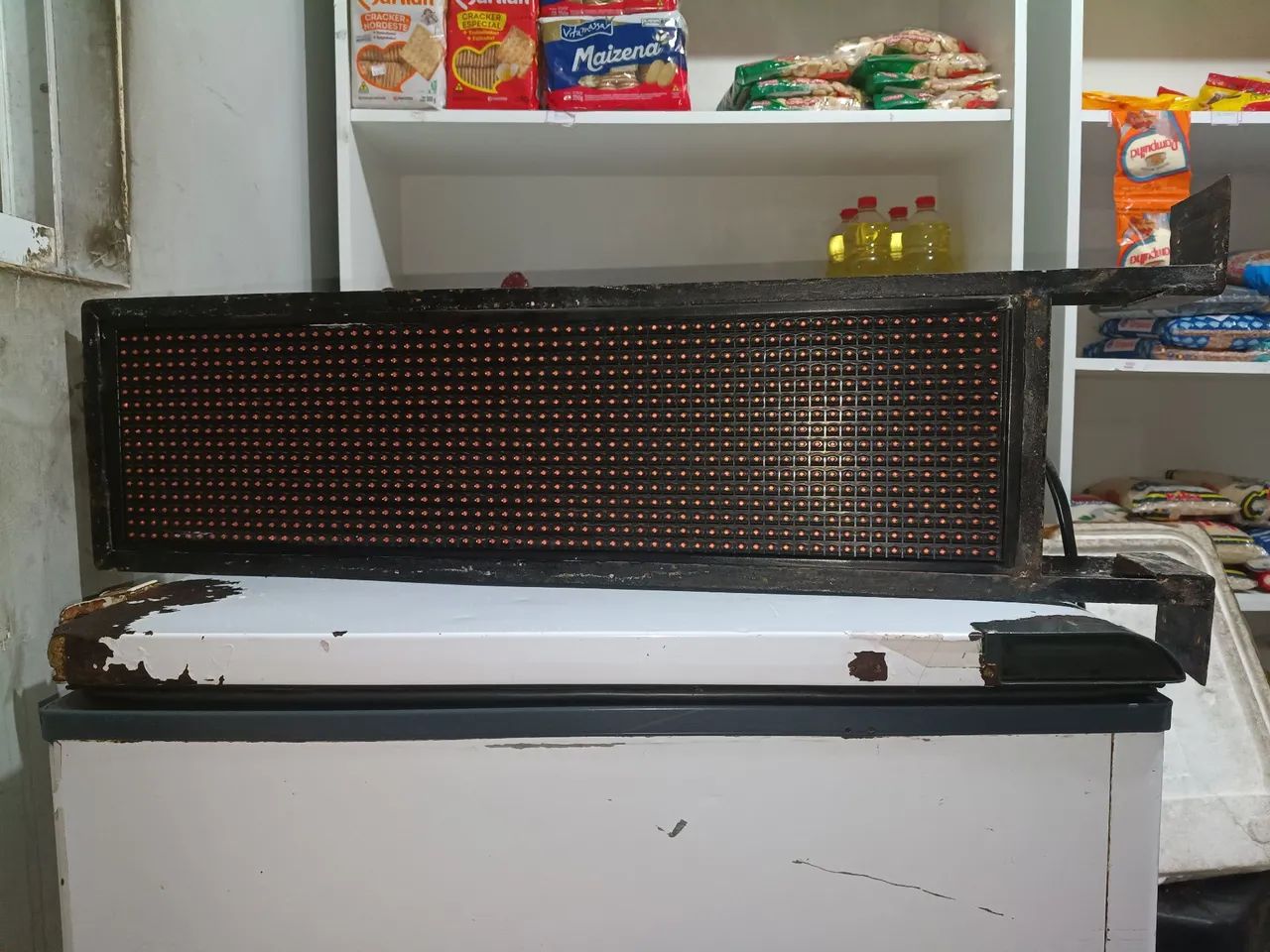 Placa de led pra loja ja vai 9cm a barra pra parafusa na parede  - Foto 3