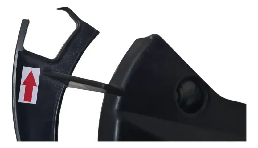 Acabamento Ventoinha Honda Cb 500 F 18/22 Detalhes 59158 Preto - Foto 5