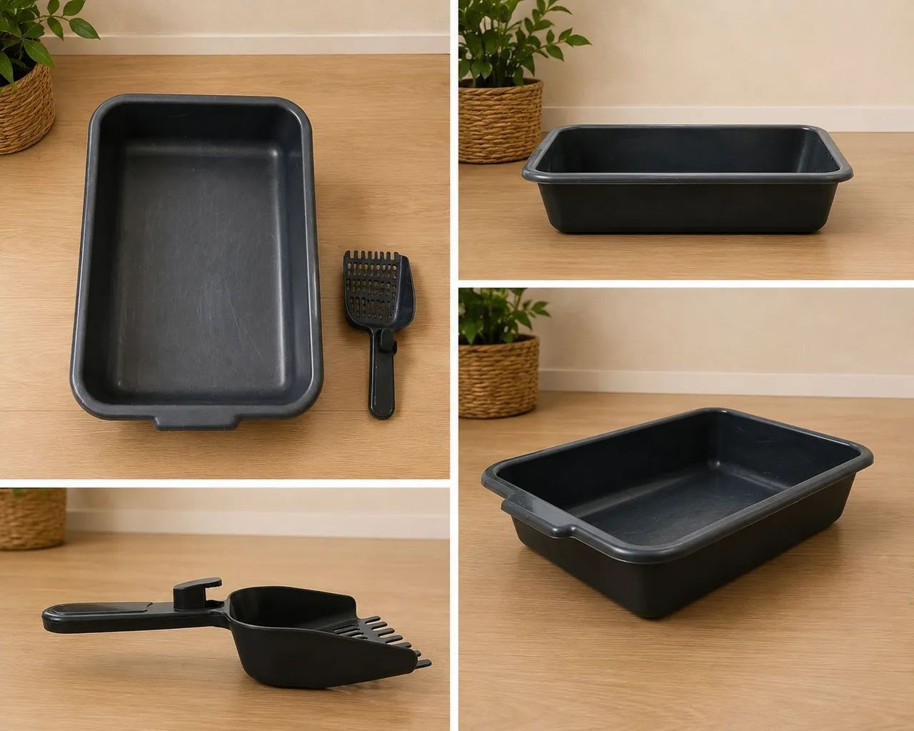 Caixa Sanitária para Gato Filhote + Pá