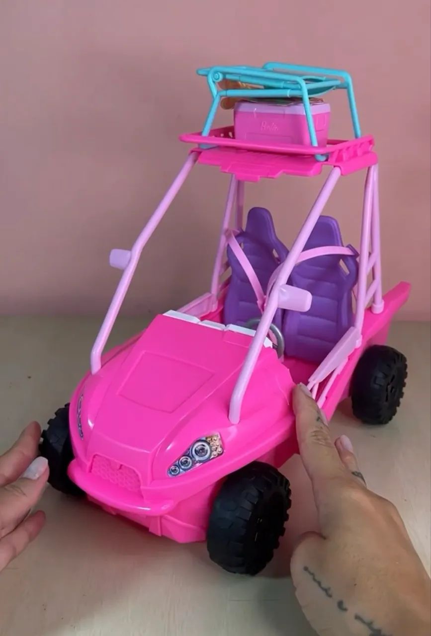 Carro Jeep Barbie 