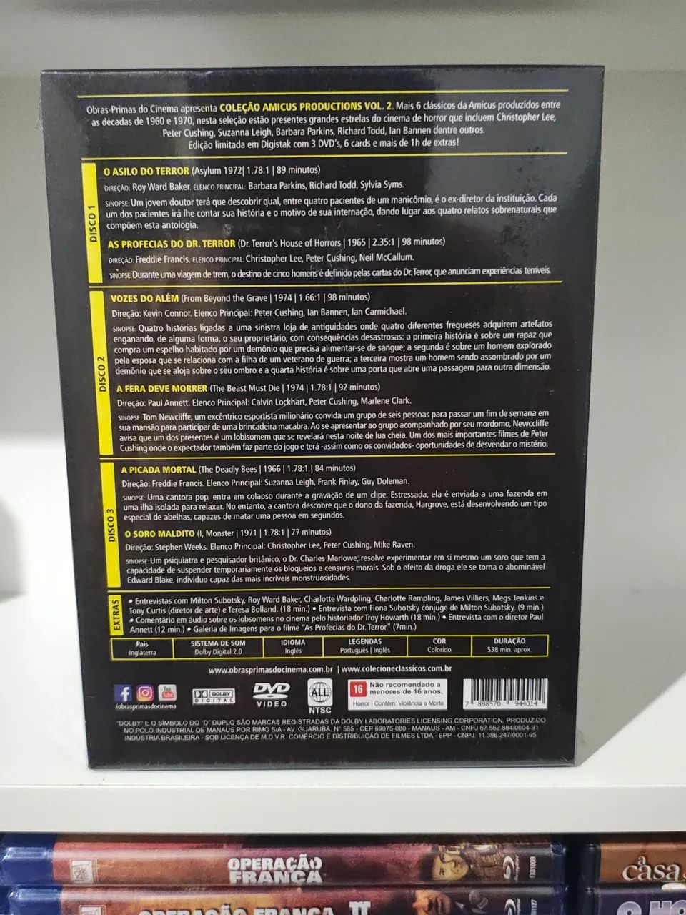 Coleção Amicus vol.2 e 3 DVD lacrado de fabrica  - Foto 5