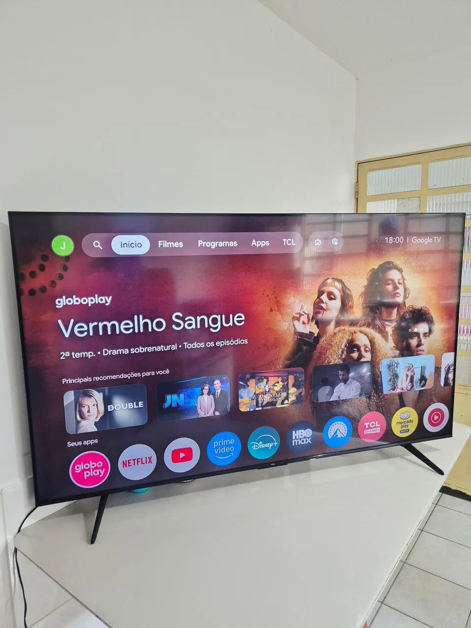 Smart tv 65 4k TCL 120hz - Foto 2