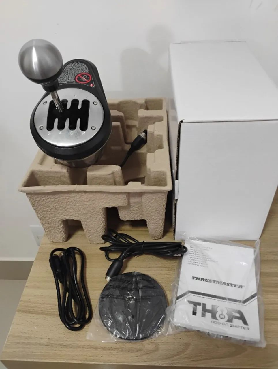 Thrustmaster Shifter Th8a Add-on Câmbio Marchas (usado) - Foto 2