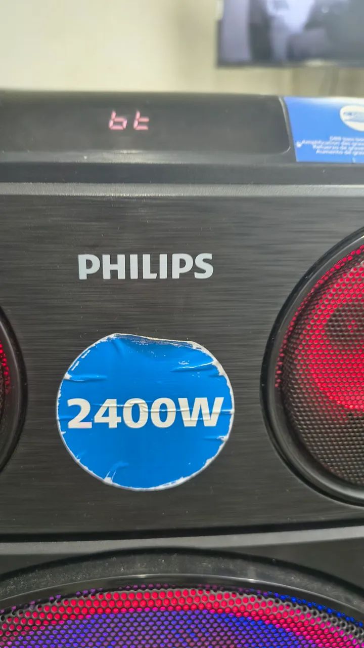 Caixa de som Philips 2.400W - Foto 3