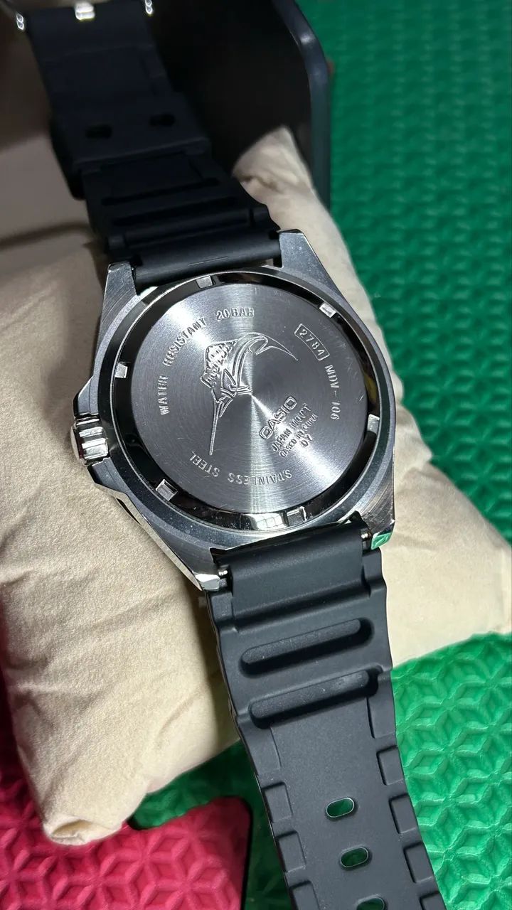 Relogio Casio Duro Marlin Black - Foto 5