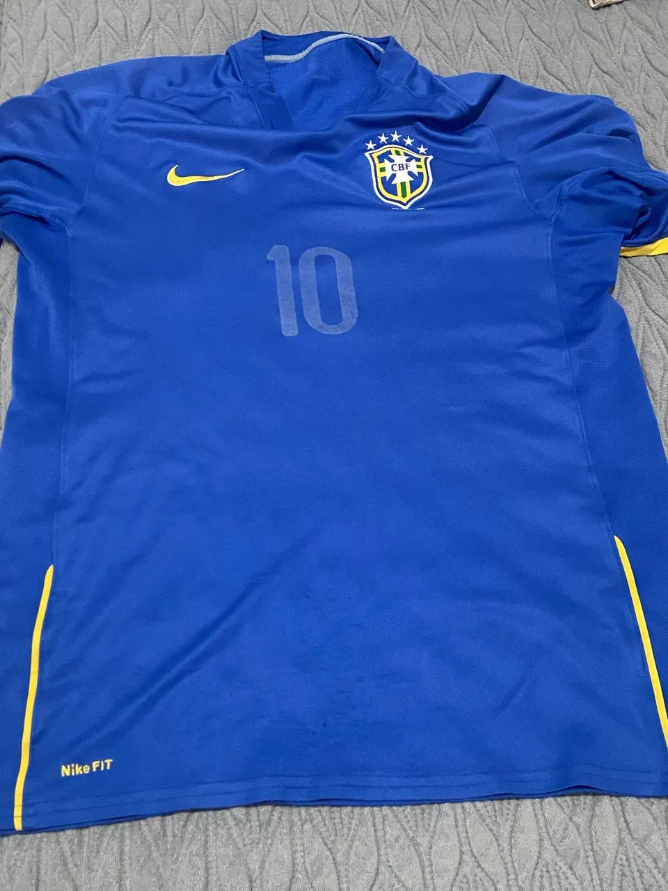 Camisa da seleção brasileira - Brasil - Azul 2008