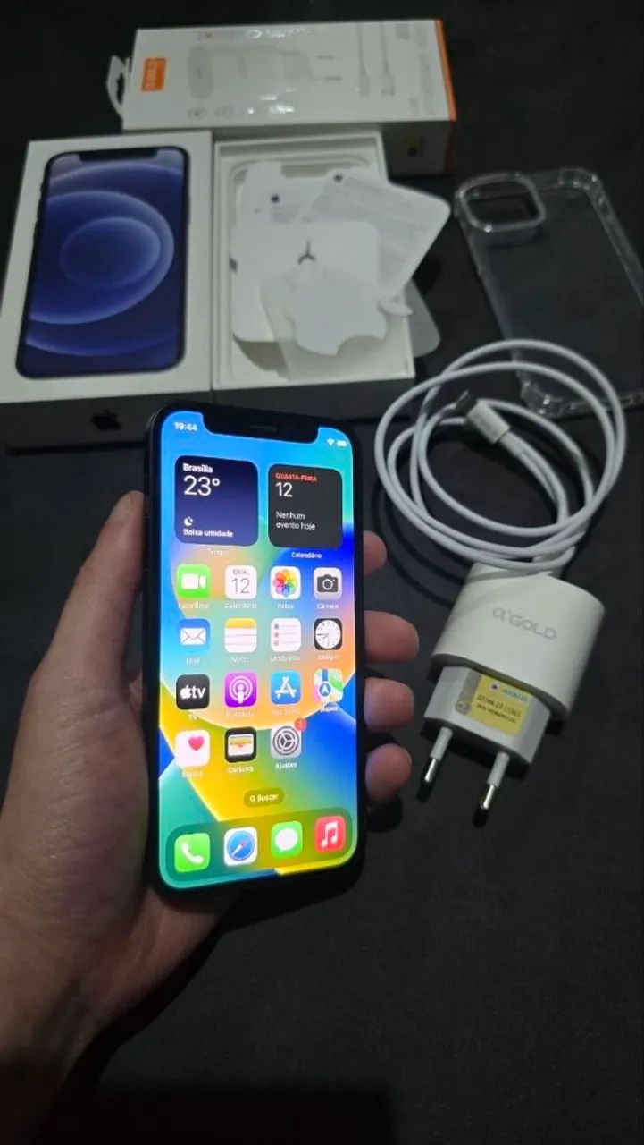 iPhone 12 mini Com Caixa - Seminovo em Excelente estado 