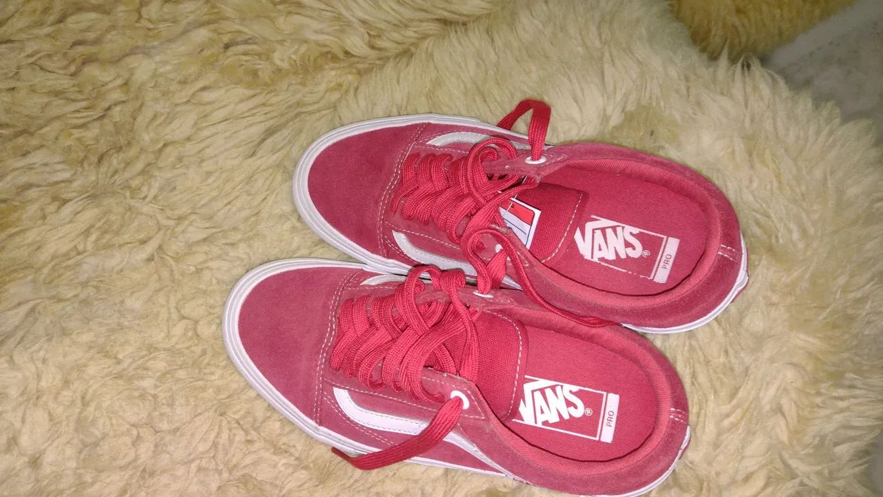 Tênis 38 vans vermelho 