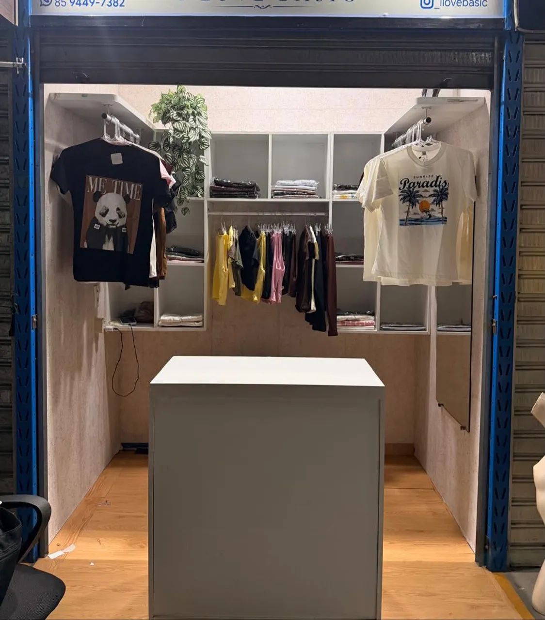 Loja no centro fashion