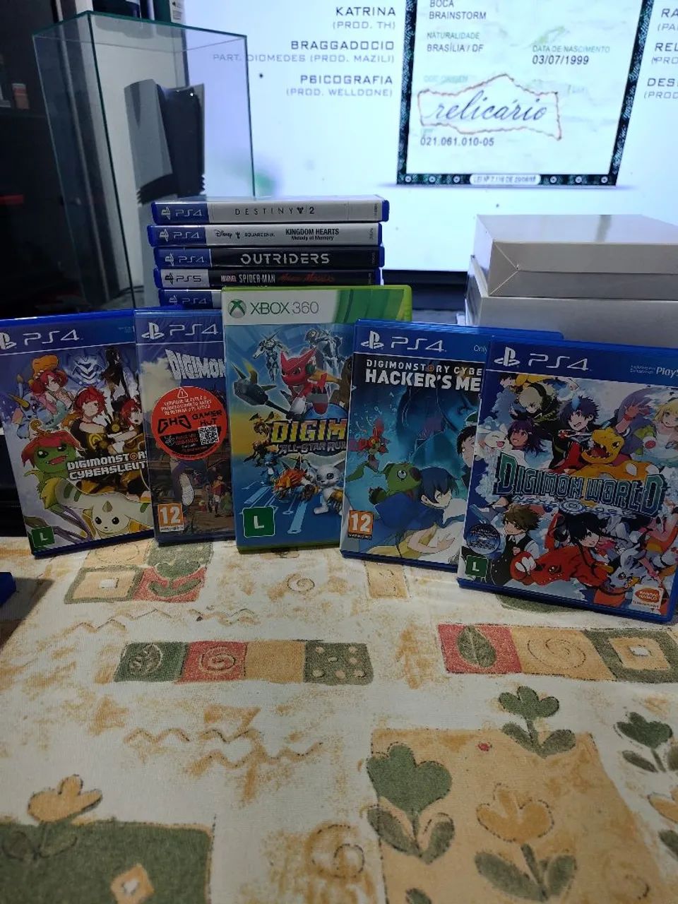 Digimon ps4 coleção - Foto 2