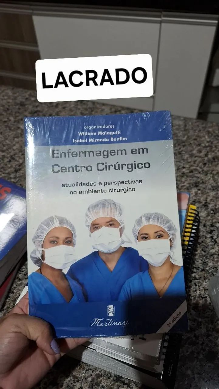 Kit com 7 livros de enfermagem - Foto 3