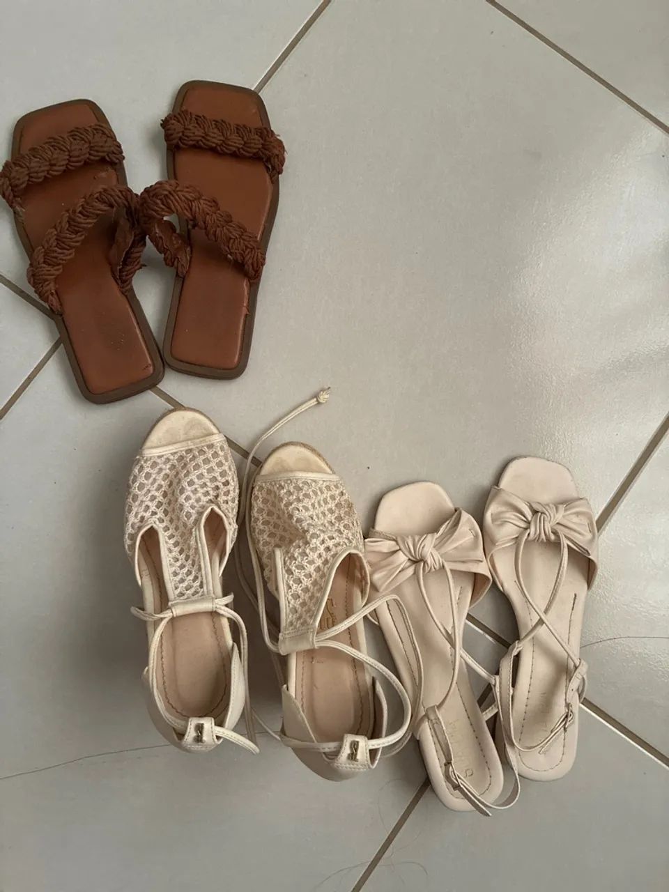 Doação sandalias 36