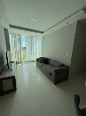 Apto mobiliado no Flamboyant com 2 quartos sendo 1 suíte - Foto 2