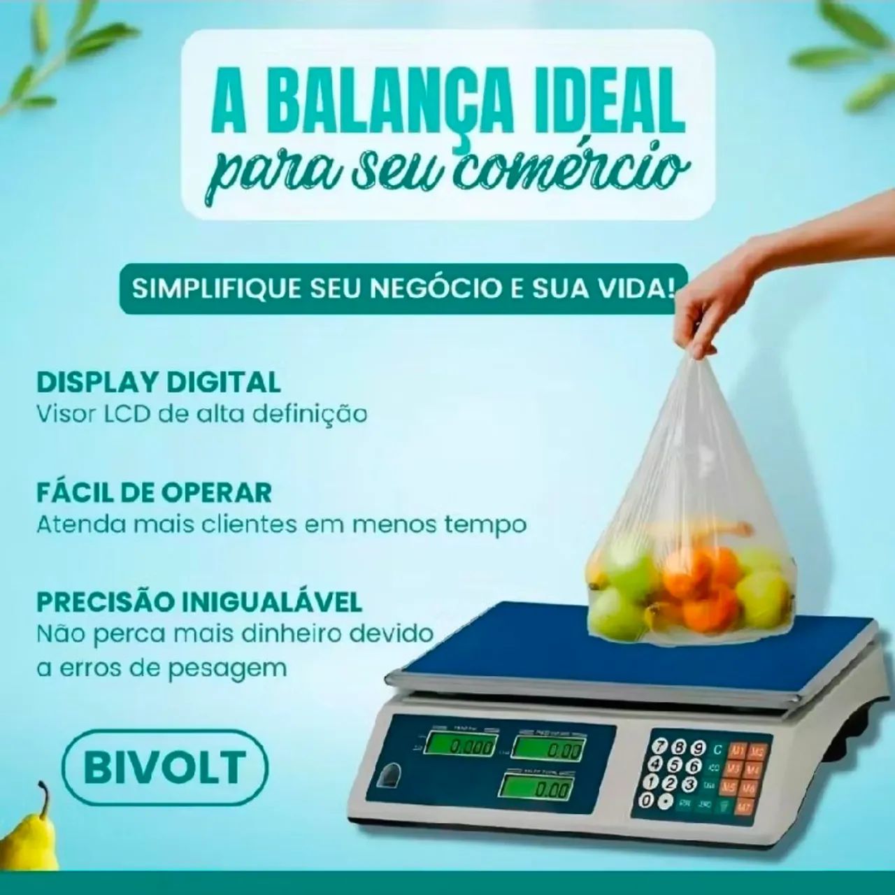 Balança Digital Automática - Foto 2