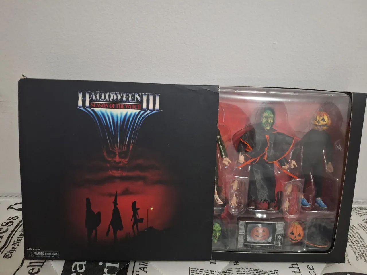 Pack triplo Halloween 3 NECA ACTION FIGURES 