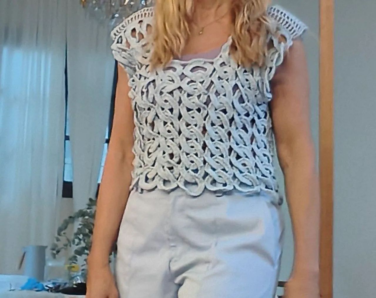 Blusa de Crochê 