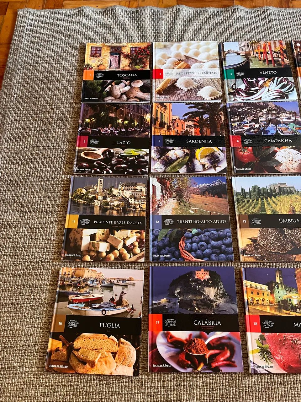 Coleção Cozinha Italiana - Folha de S.Paulo - 20 Volumes - Completa - Foto 3