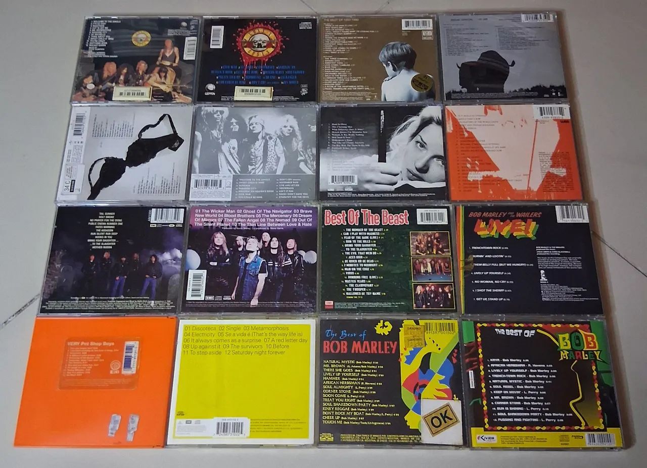 CD ROCK Variados Lote com 42 Titulos Original - Foto 4