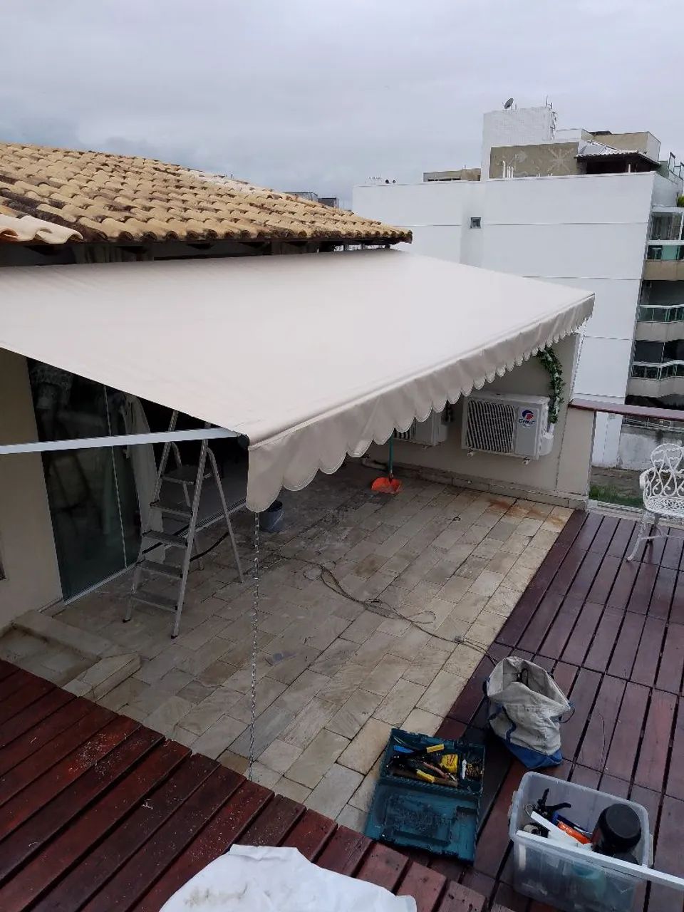 Toldo cortina retr átil  - Foto 2