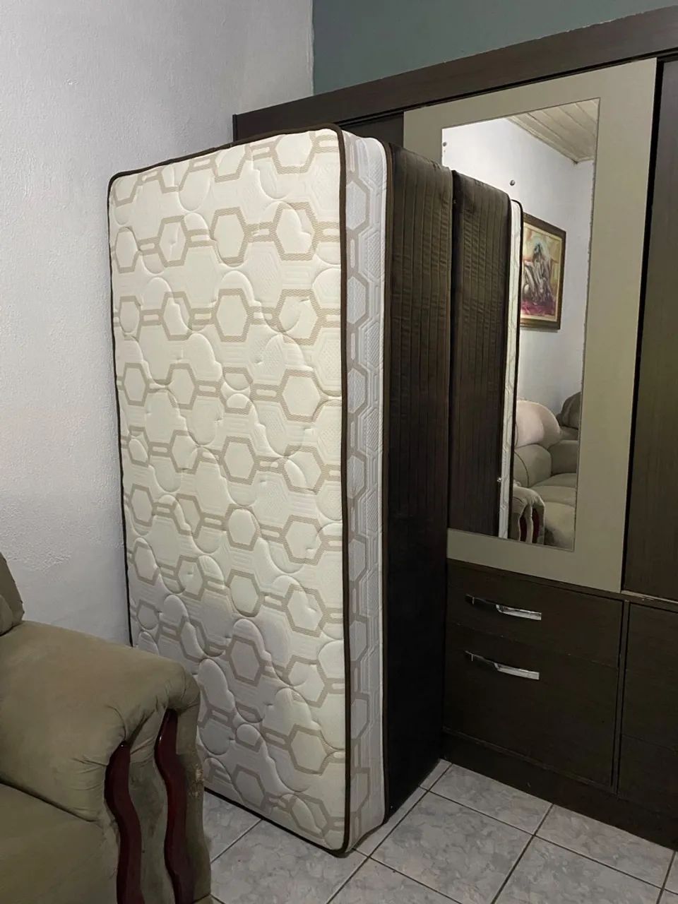 Cama box conjugada nova 