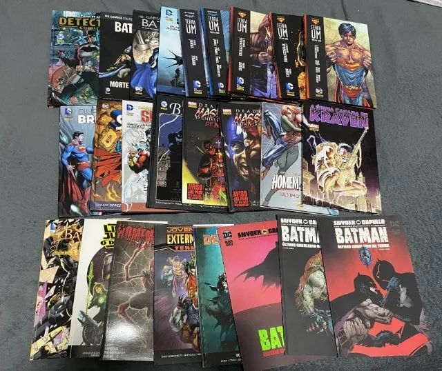 Lote de HQs da DC e Marvel