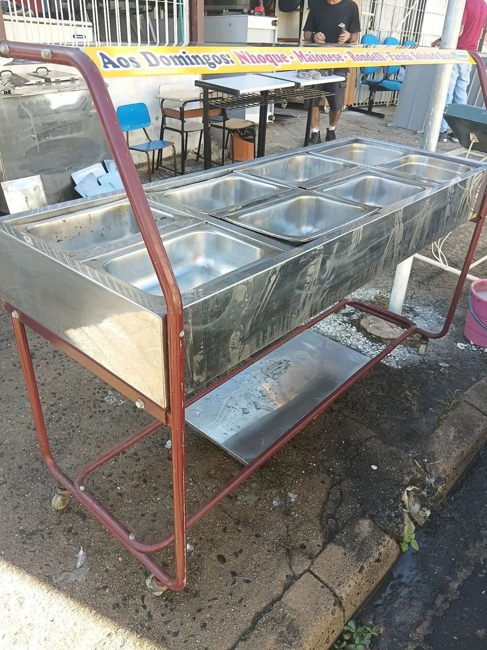 Rechaud 8 Cubas Inox  - Foto 2
